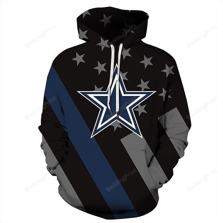 Dallas Cowboys 3D All Over Print Hoodie, Zip Hoodie