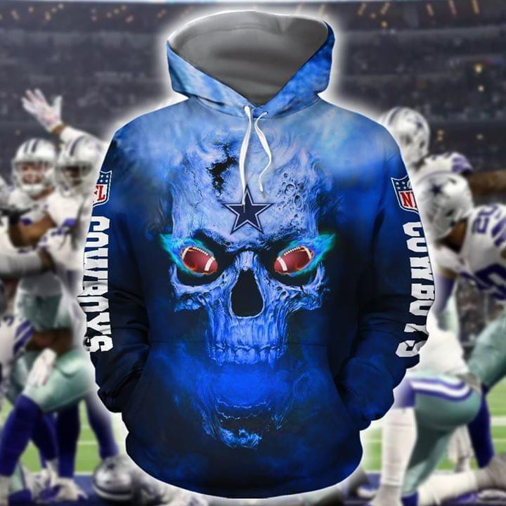 Dallas Cowboys 3D All Over Print Hoodie, Zip Hoodie