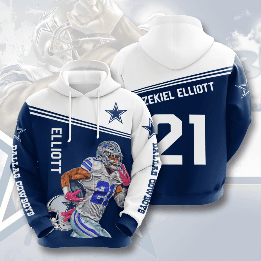 Dallas Cowboys 3D All Over Print Hoodie, Zip Hoodie