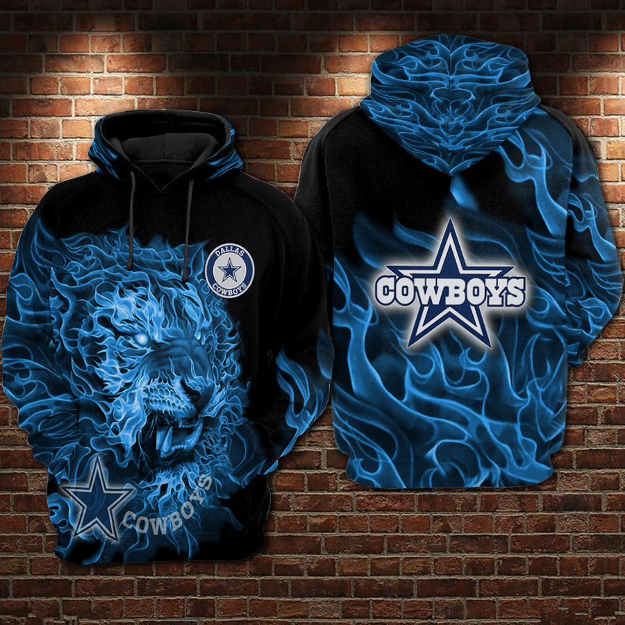 Dallas Cowboys 3D All Over Print Hoodie, Zip Hoodie