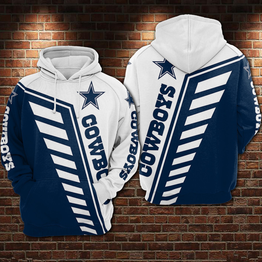 Dallas Cowboys 3D All Over Print Hoodie, Zip Hoodie