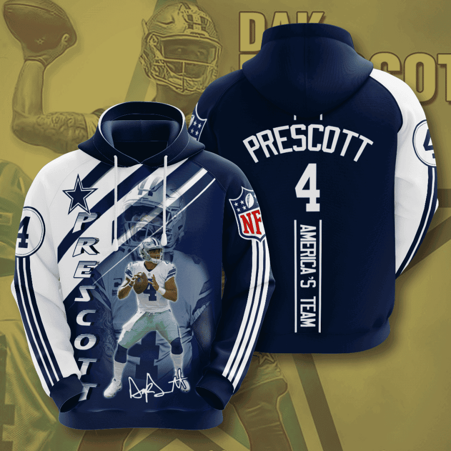 Dallas Cowboys 3D All Over Print Hoodie, Zip Hoodie