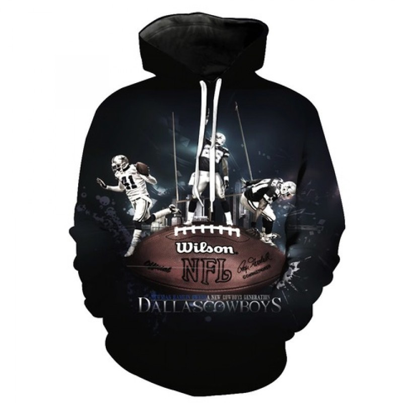 Dallas Cowboys 3D All Over Print Hoodie, Zip Hoodie