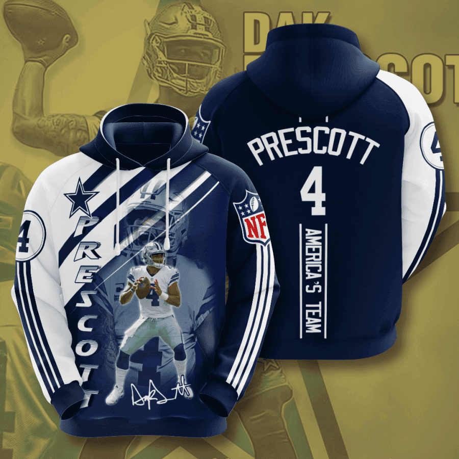 Dallas Cowboys 3D All Over Print Hoodie, Zip Hoodie
