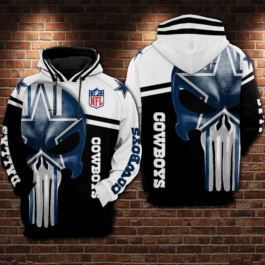 Dallas Cowboys 3D All Over Print Hoodie, Zip Hoodie