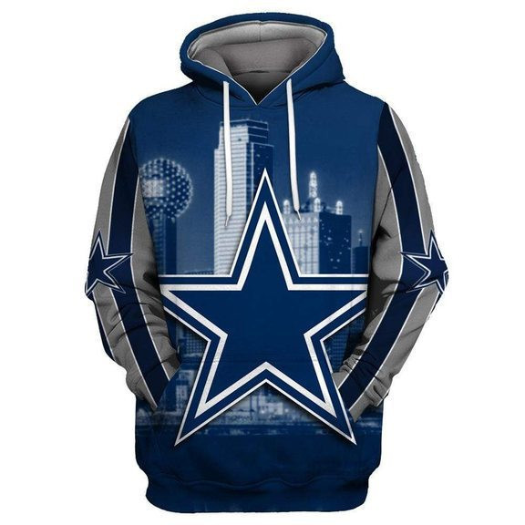 Dallas Cowboys 3D All Over Print Hoodie, Zip Hoodie