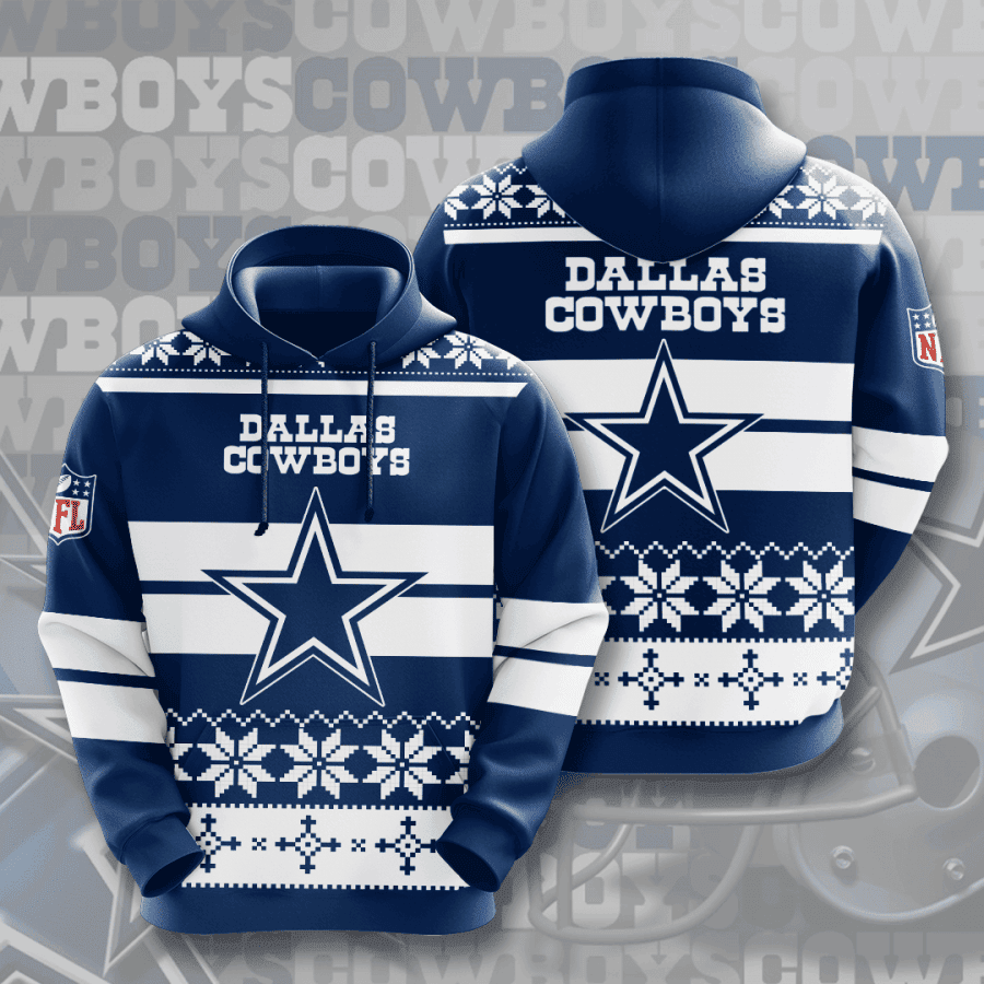 Dallas Cowboys 3D All Over Print Hoodie, Zip Hoodie