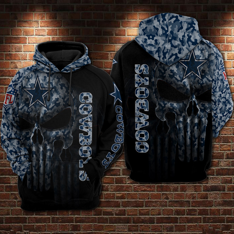 Dallas Cowboys 3D All Over Print Hoodie, Zip Hoodie