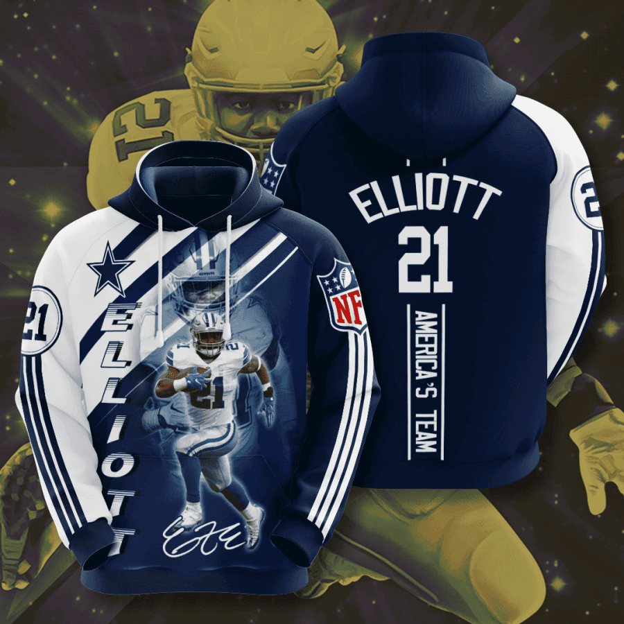 Dallas Cowboys 3D All Over Print Hoodie, Zip Hoodie