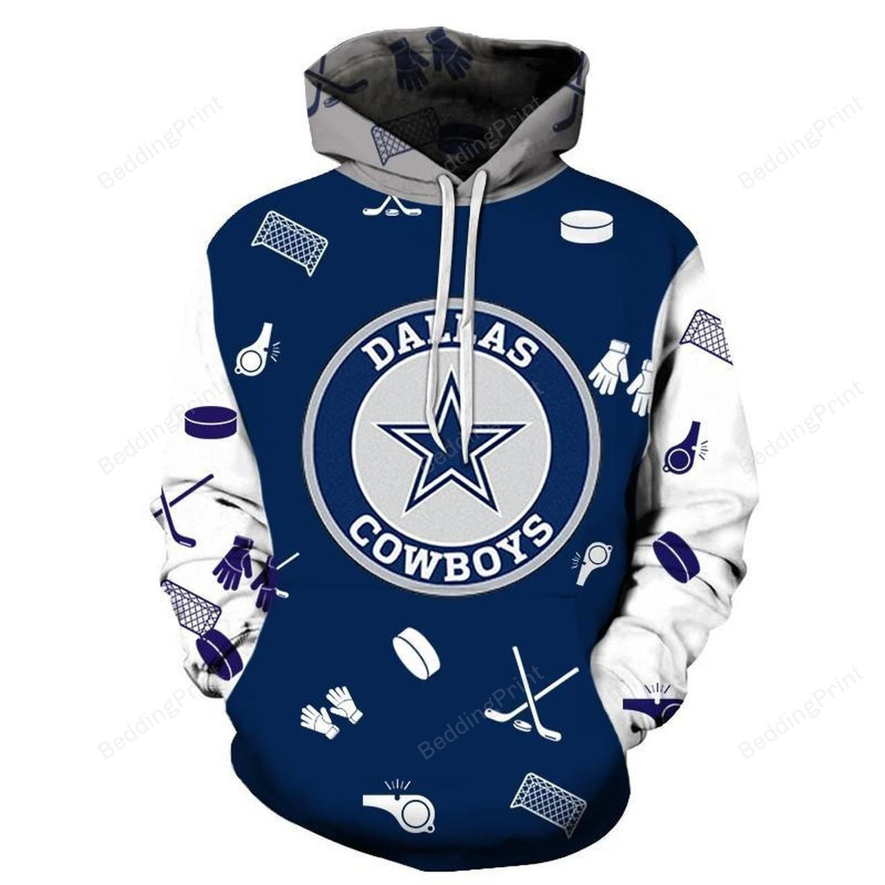 Dallas Cowboys 3D All Over Print Hoodie, Zip Hoodie