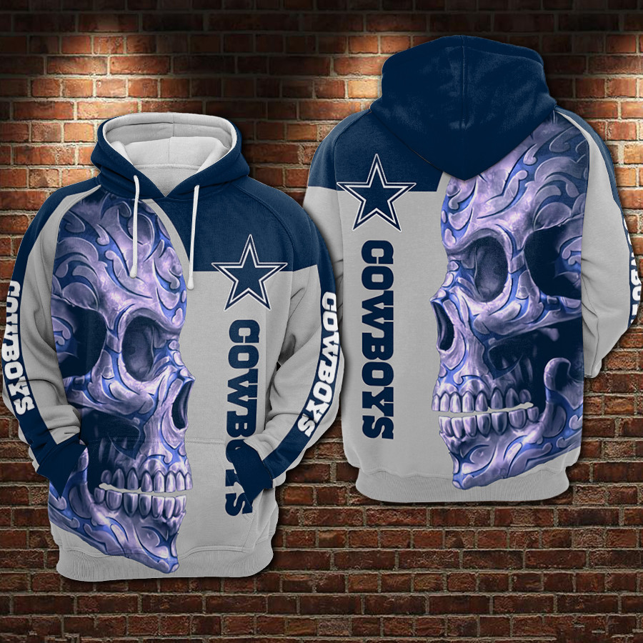 Dallas Cowboys 3D All Over Print Hoodie, Zip Hoodie