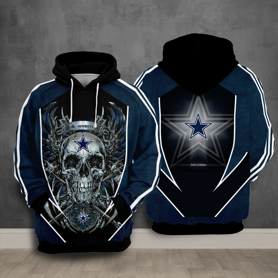 Dallas Cowboys 3D All Over Print Hoodie, Zip Hoodie