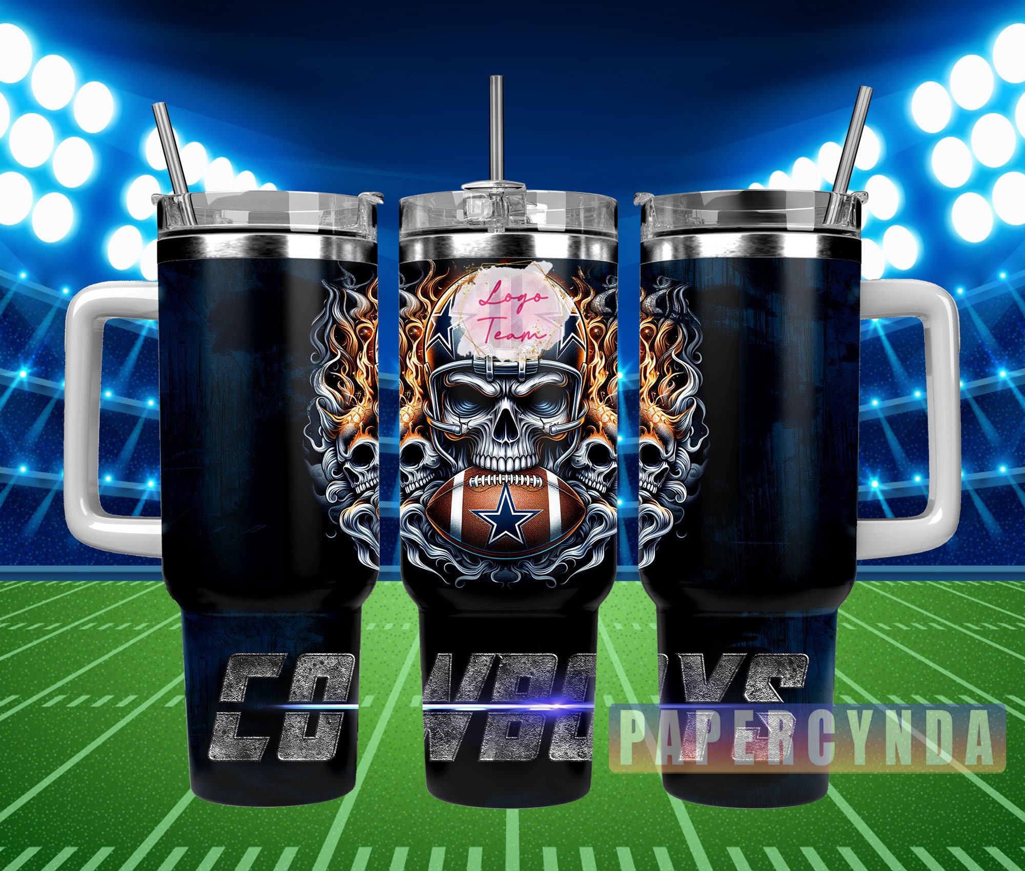 Dallas Cowboys Custom Stanley Cup 40 oz 30 oz Tumbler With HandleTVC2301833