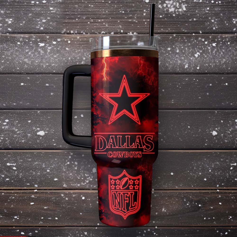 Dallas Cowboys Custom Stanley Cup 40 oz 30 oz Tumbler With HandleTVC230187 - Image 5