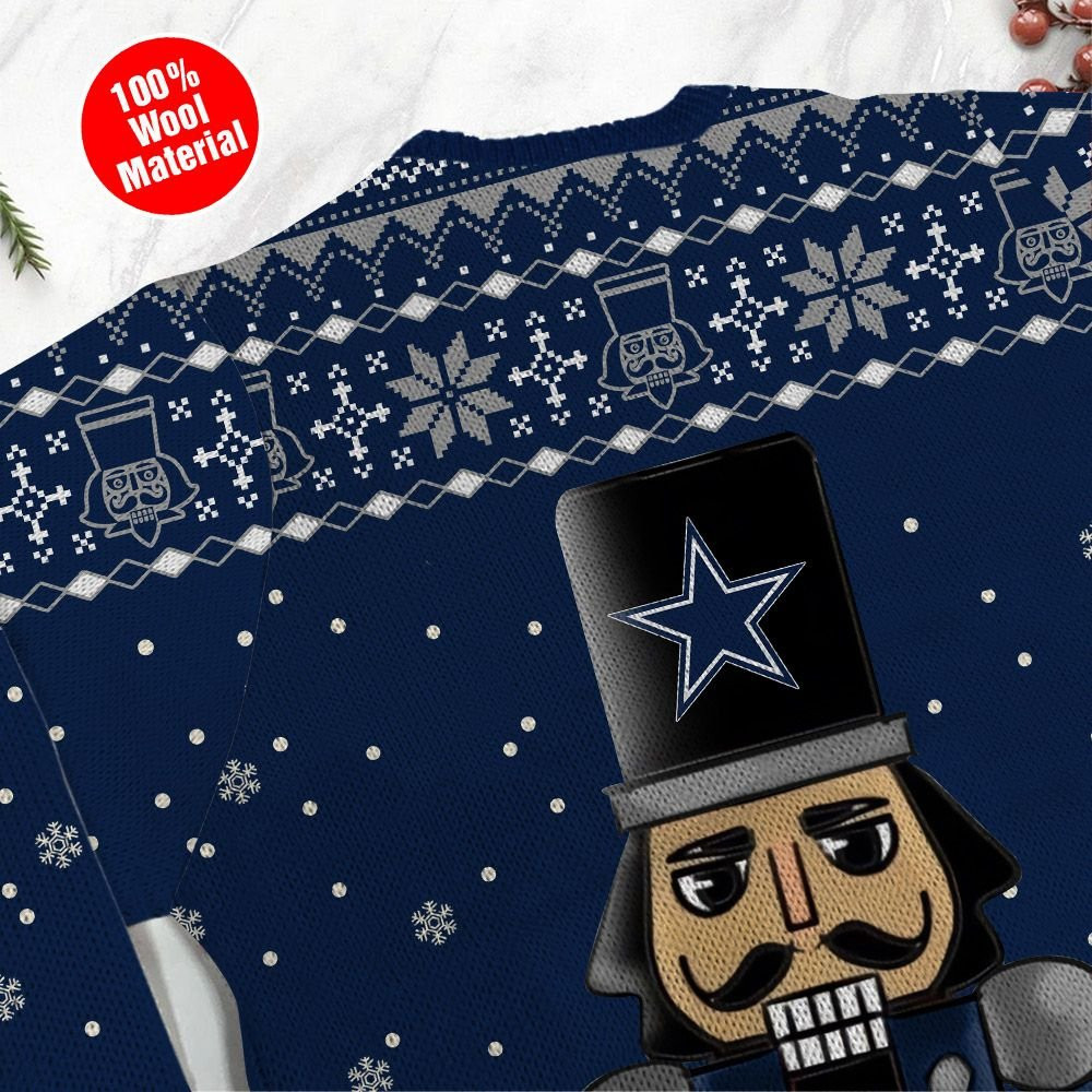Dallas Cowboys I Am Not A Player I Just Crush Alot Ugly Christmas Sweater Adult 3D Funny Matching for family - Image 5