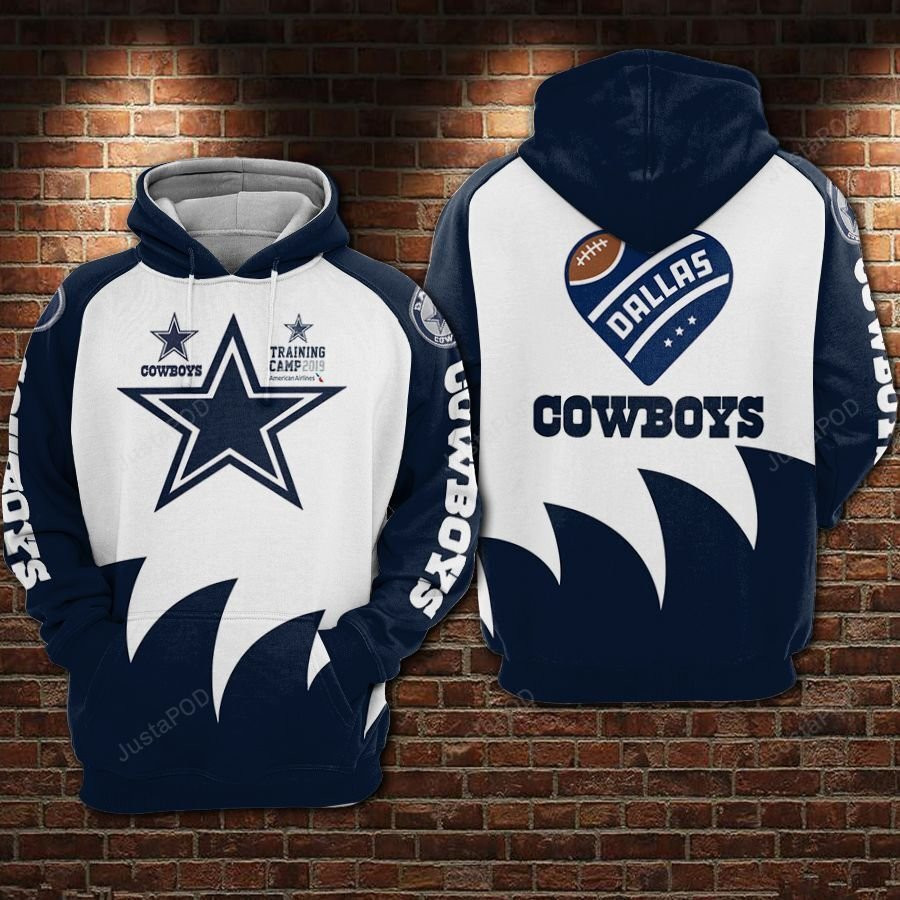 Dallas Cowboys Ncaa Football Classic 3D All Over Print Hoodie, Zip Hoodie
