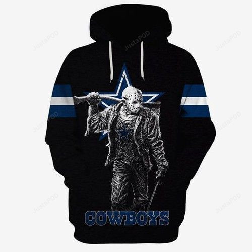 Dallas Cowboys Ncaa Football The Devil 3D All Over Print Hoodie, Zip Hoodie