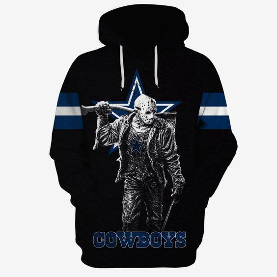 Dallas Cowboys Ncaa Football The Devil 3D All Over Print Hoodie, Zip Hoodie