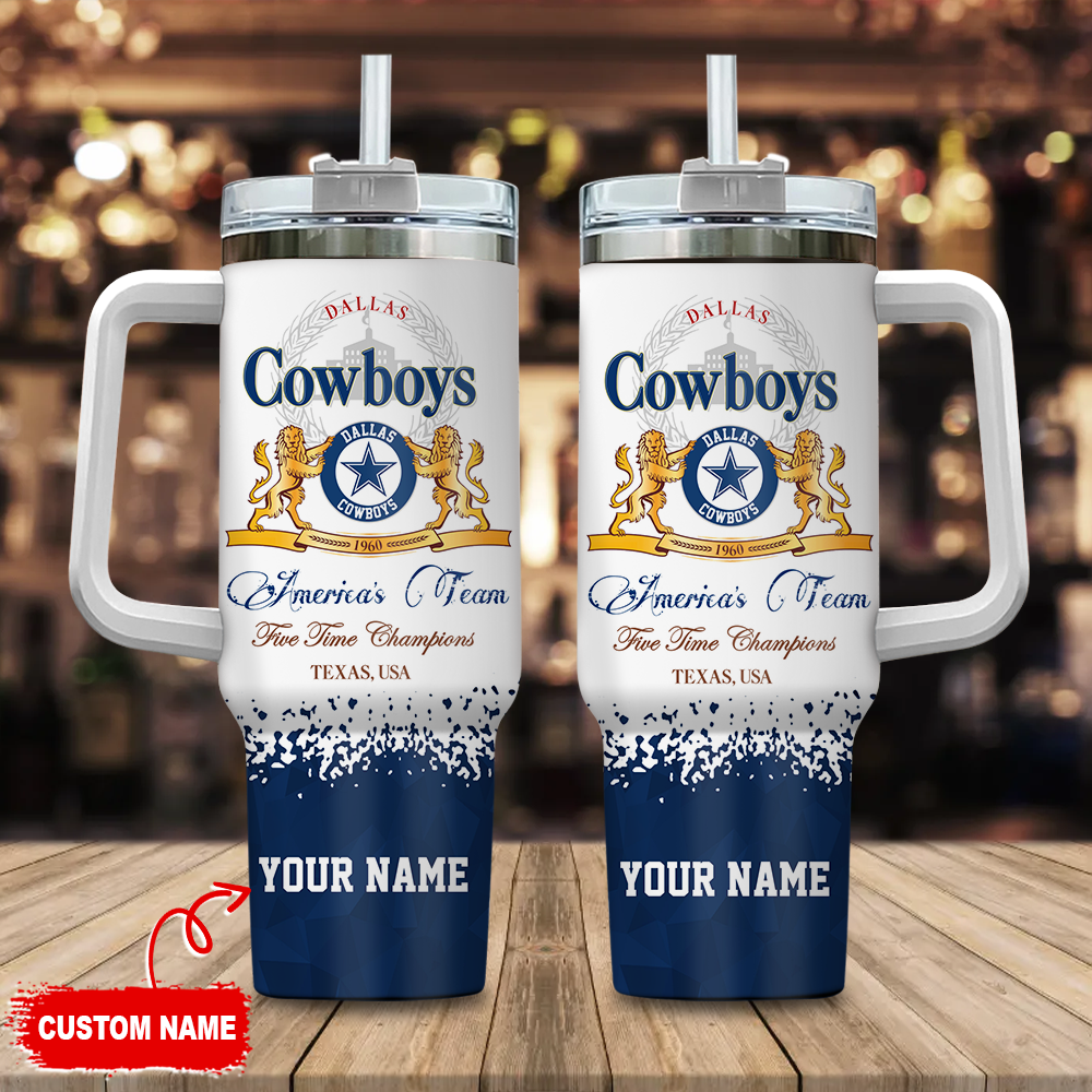 Dallas Cowboys NFL Champions Modelo Custom Stanley Cup 40 oz 30 oz Tumbler With HandleTVC2301112