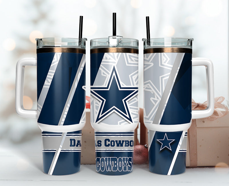 Dallas Cowboys NFL Custom Stanley Cup 40 oz 30 oz Tumbler With HandleTVC2301139