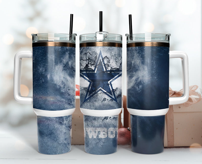 Dallas Cowboys NFL Custom Stanley Cup 40 oz 30 oz Tumbler With HandleTVC2301148