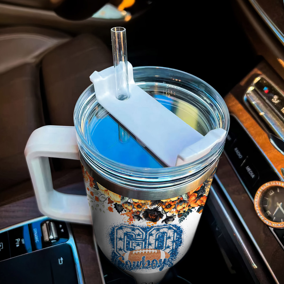 Dallas Cowboys NFL Custom Stanley Cup 40 oz 30 oz Tumbler With HandleTVC2301815 - Image 5