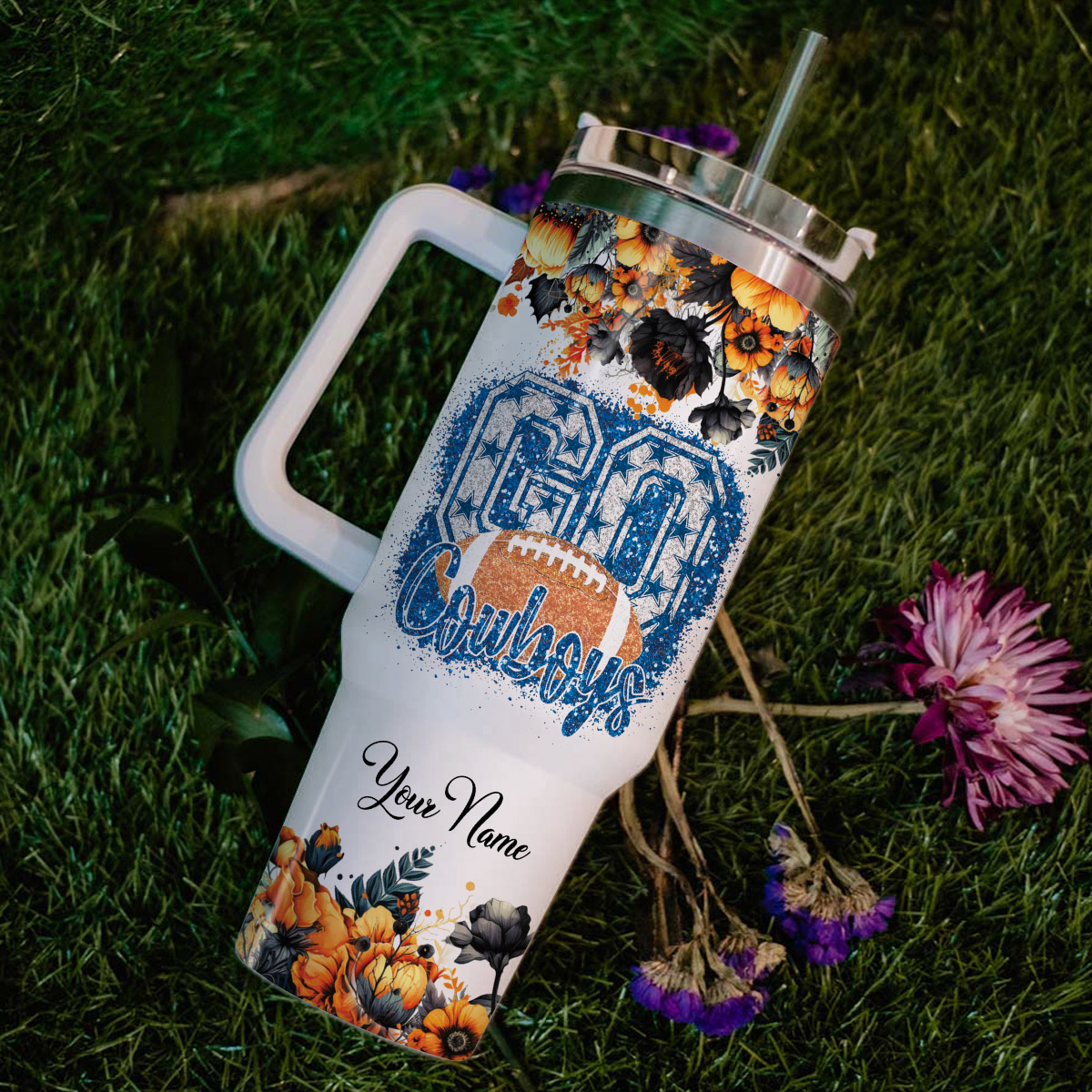 Dallas Cowboys NFL Custom Stanley Cup 40 oz 30 oz Tumbler With HandleTVC2301815 - Image 7