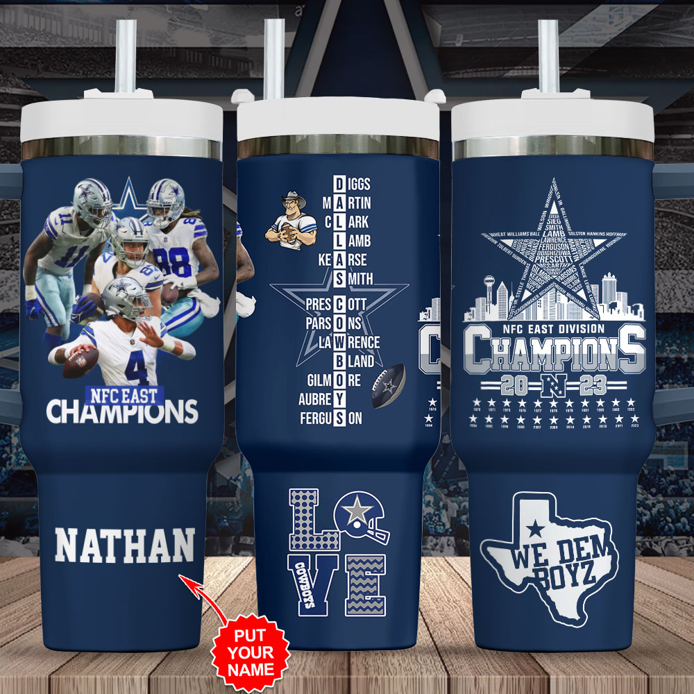 Dallas Cowboys NFL Custom Stanley Cup 40 oz 30 oz Tumbler With HandleTVC2301847