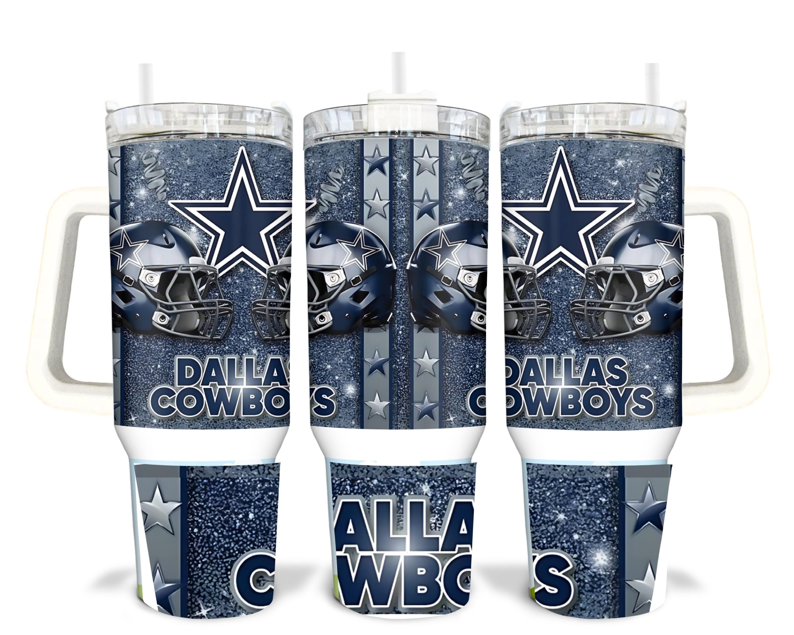 Dallas Cowboys NFL Custom Stanley Cup 40 oz 30 oz Tumbler With HandleTVC2301905