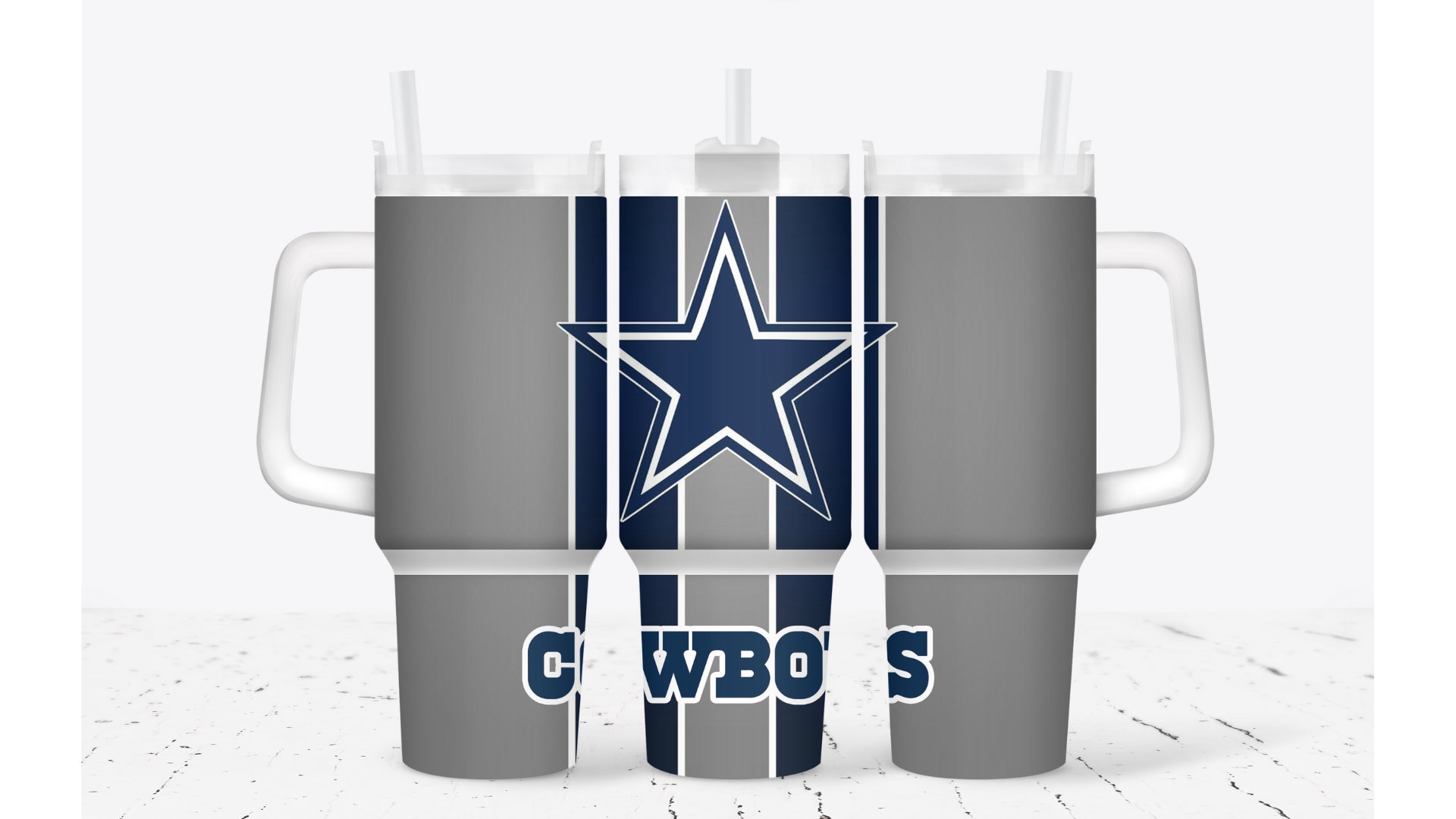 Dallas Cowboys NFL Custom Stanley Cup 40 oz 30 oz Tumbler With HandleTVC2301933