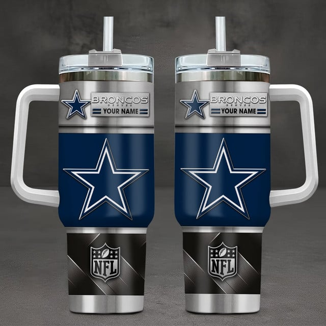 Dallas Cowboys NFL Custom Stanley Cup 40 oz 30 oz Tumbler With HandleTVC230197