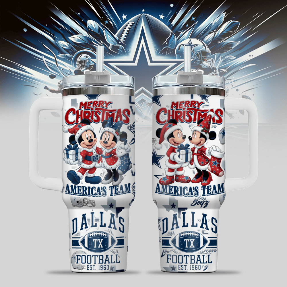 Dallas Cowboys NFL Custom Stanley Cup 40 oz 30 oz Tumbler With HandleTVC230199