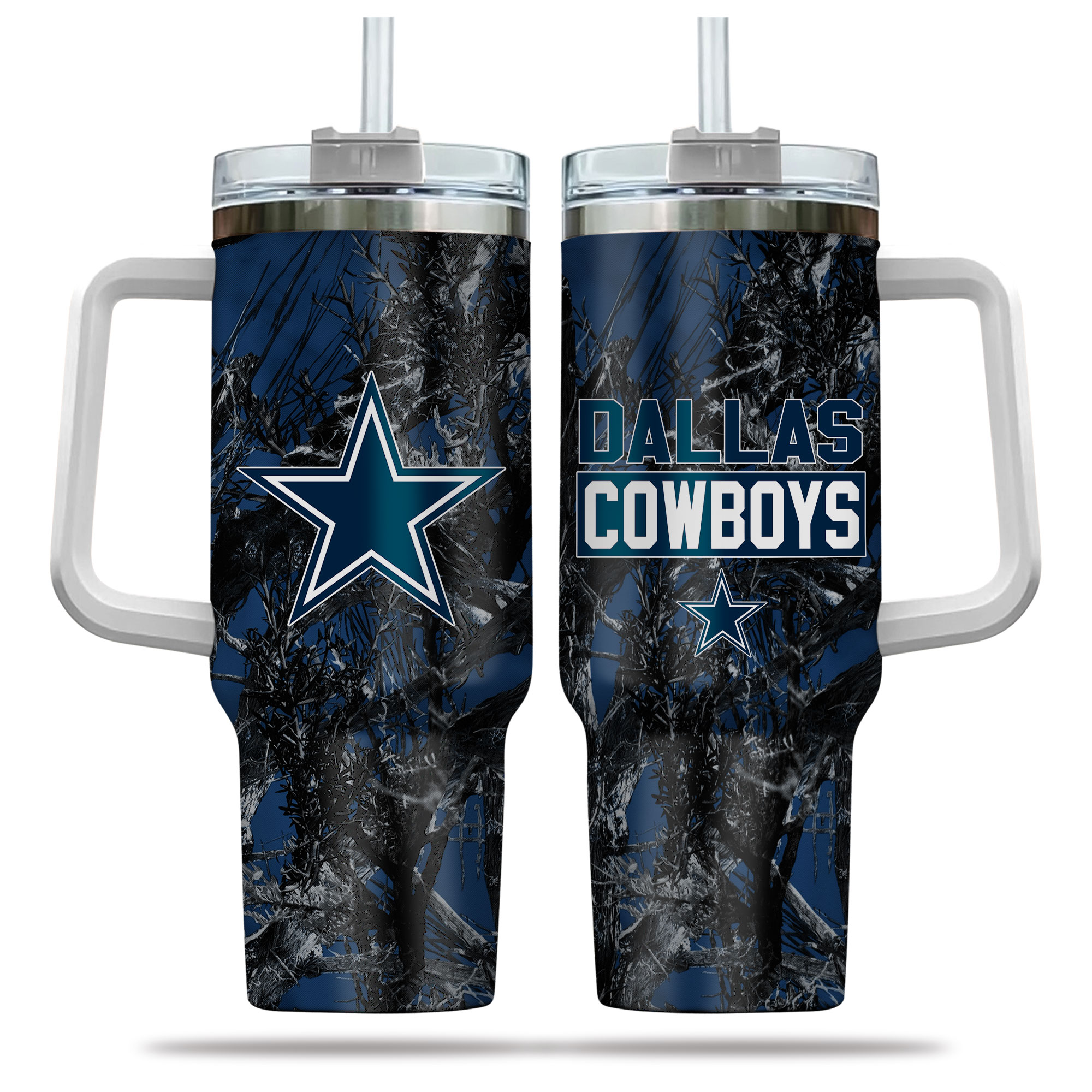 Dallas Cowboys NFL Hunting Custom Stanley Cup 40 oz 30 oz Tumbler With HandleTVC230182