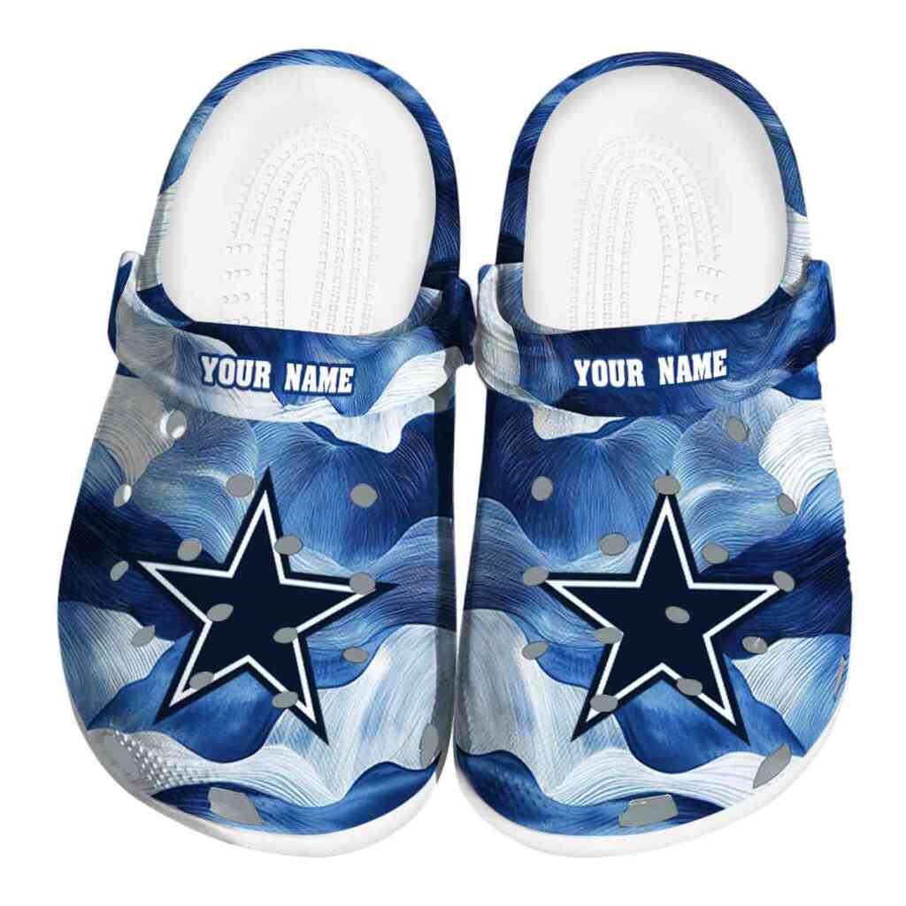 Dallas Cowboys Ocean Waves ClogTVC1801942