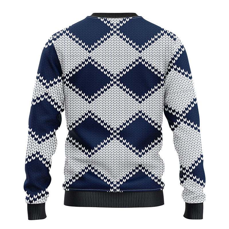 Dallas Cowboys Pub Dog Ugly Christmas Sweater Adult 3D Funny Matching for family - Image 2