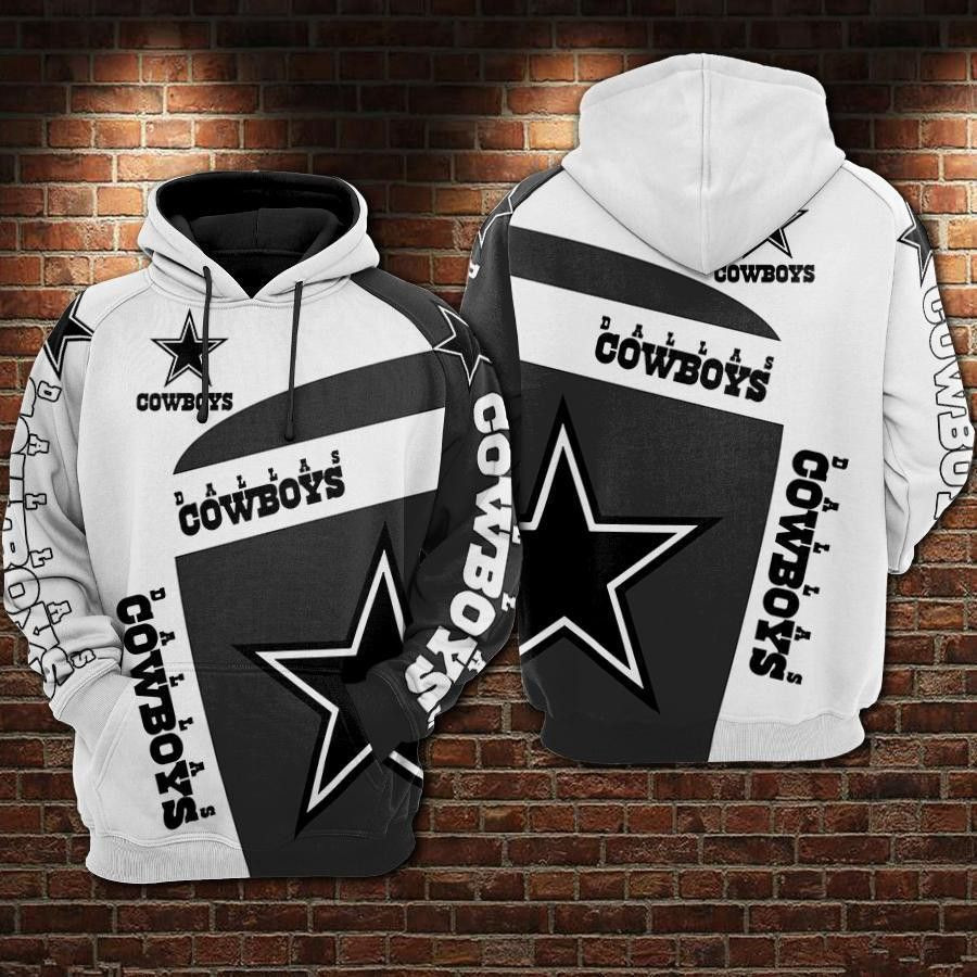 Dallas Cowboys Skull 3D All Over Print Hoodie, Zip Hoodie