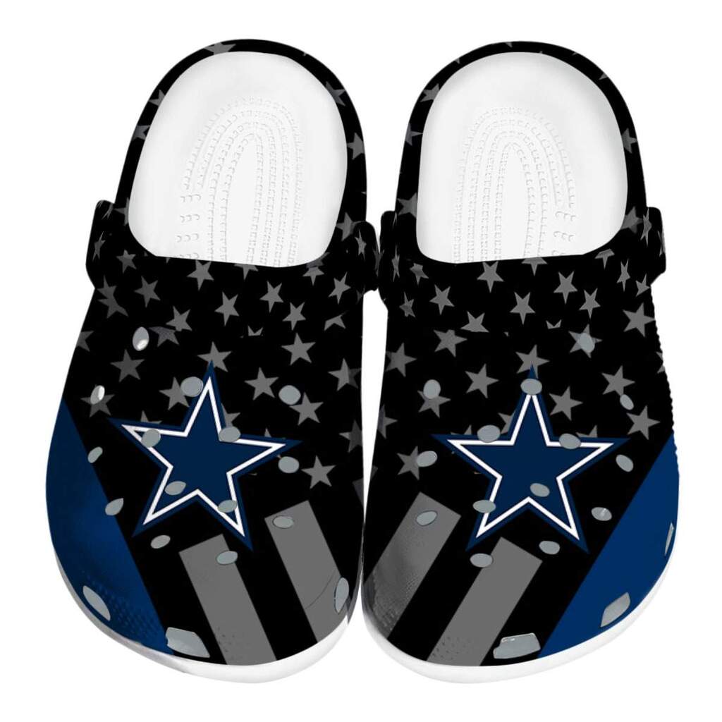 Dallas Cowboys Stellar Stripes Theme ClogTVC1801151