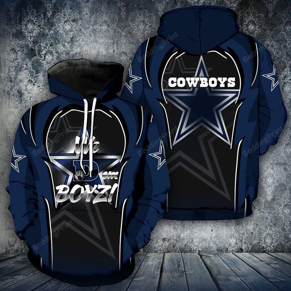 Dallas Cowboys We Dem Boys 3D All Over Print Hoodie, Zip Hoodie