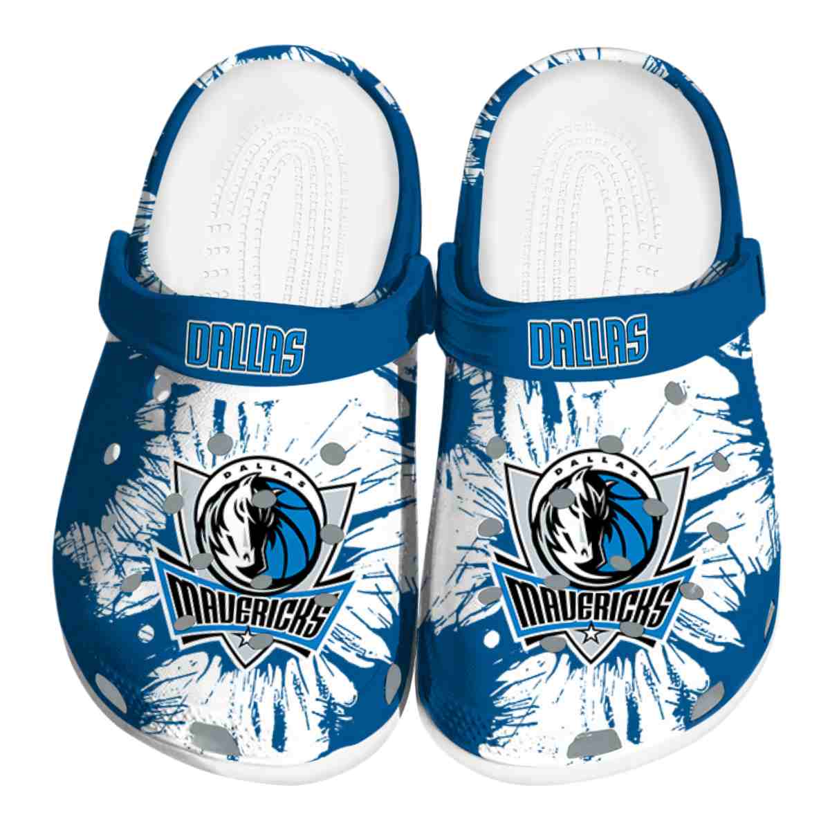 Dallas Mavericks NBA Sport Crocs Crocband Clogs Shoes Comfortable For Men Women and Kids