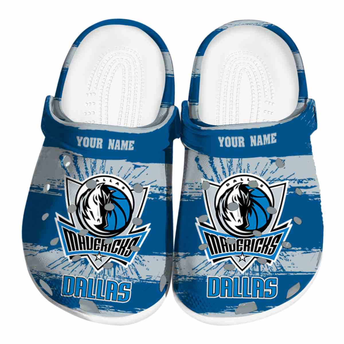 Dallas Mavericks NBA Sport Crocs Crocband Clogs Shoes Comfortable For Men Women and Kids