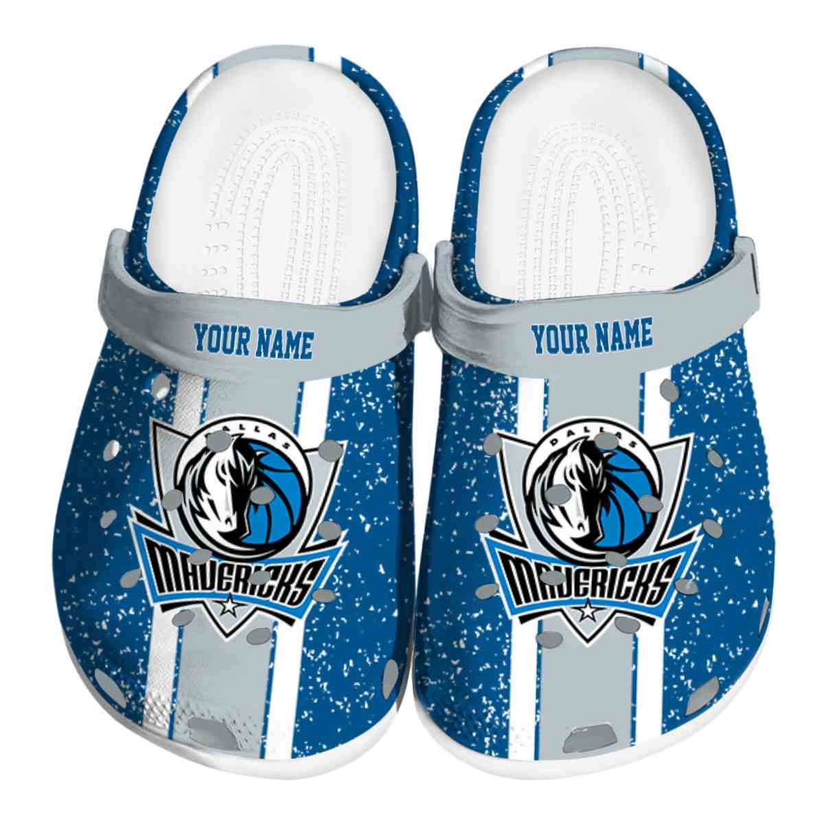 Dallas Mavericks NBA Sport Crocs Crocband Clogs Shoes Comfortable For Men Women and Kids
