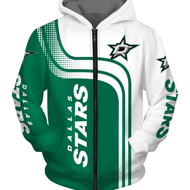 Dallas Stars 3D All Over Print Hoodie, Zip Hoodie