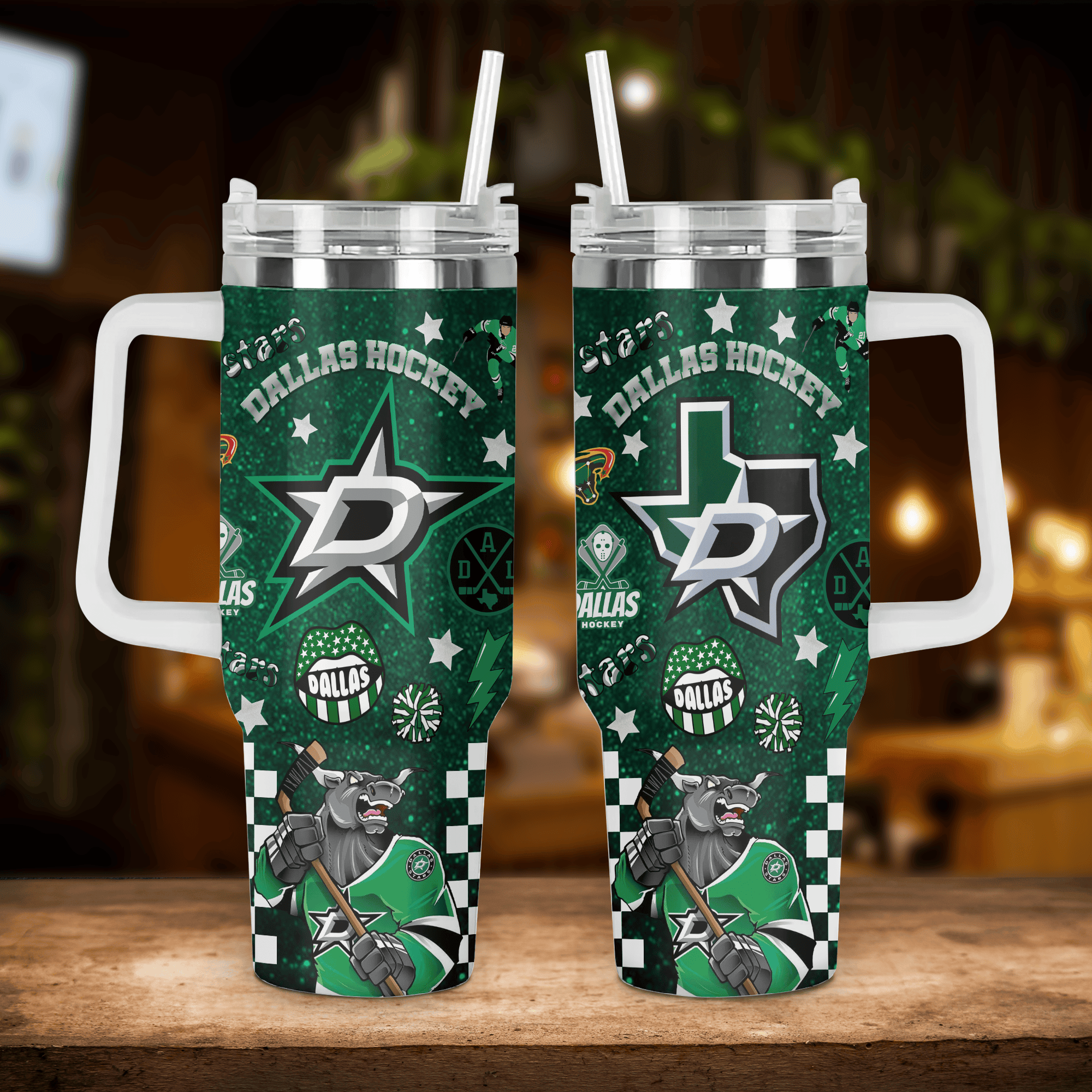 Dallas Stars NHL Custom Stanley Cup 40 oz 30 oz Tumbler With HandleTVC2301767