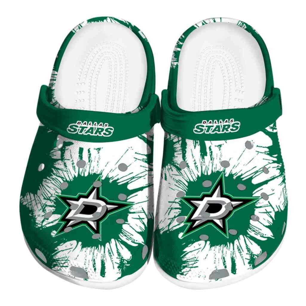 Dallas Stars Splatter Graphics ClogTVC1801875