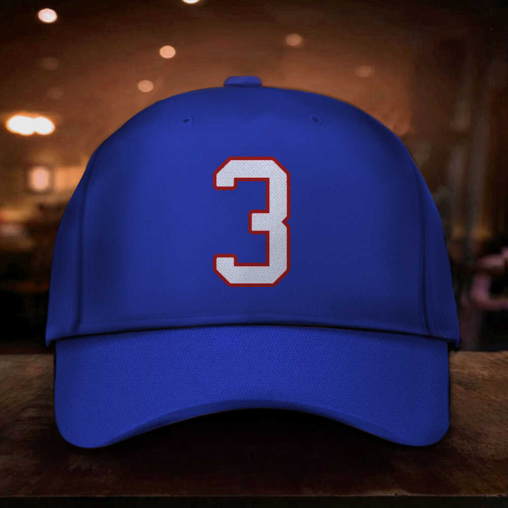 Damar Hamlin 3 Hat Bills Number 3 Hat Damar Hamlin #3 Hats Trucker Hats Custom Hats Gifts For Men & Women