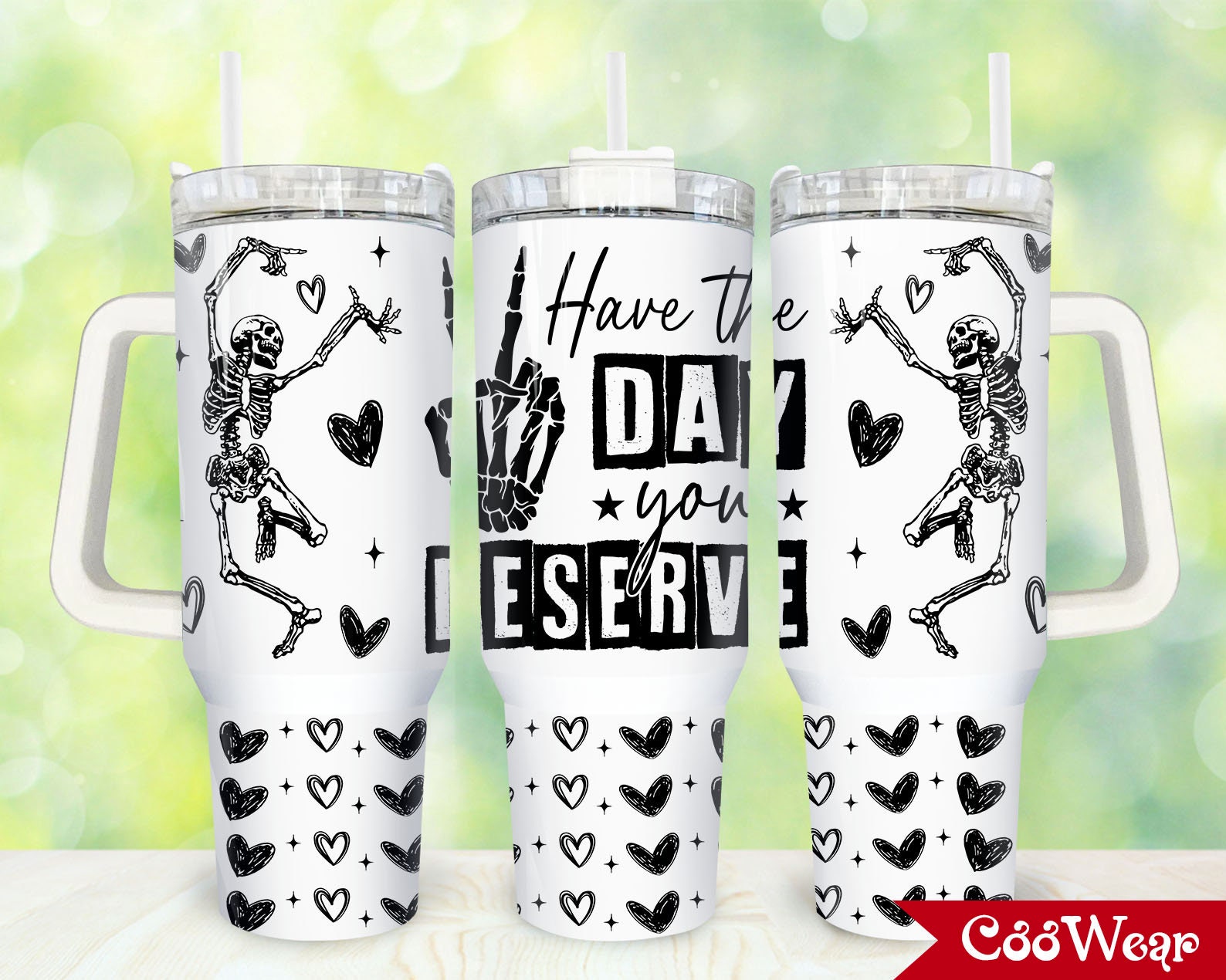 Dancing Skeleton Custom Stanley Cup 40 oz 30 oz Tumbler With HandleTVC2301857