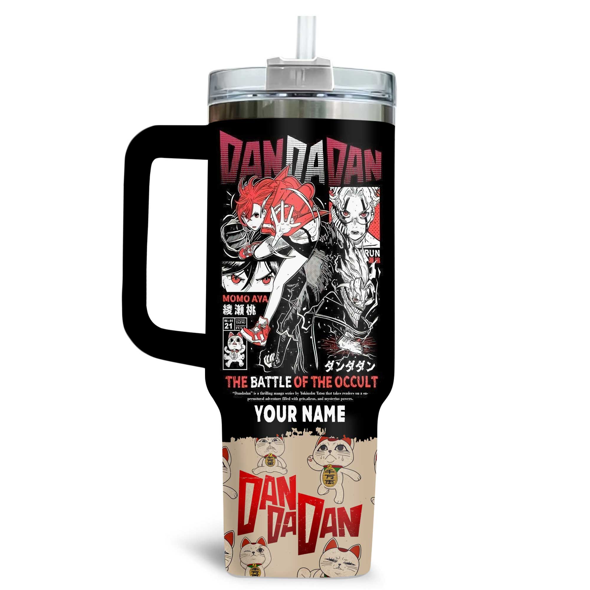 Dandadan Anime Custom Stanley Cup 40 oz 30 oz Tumbler With HandleTVC230192 - Image 4