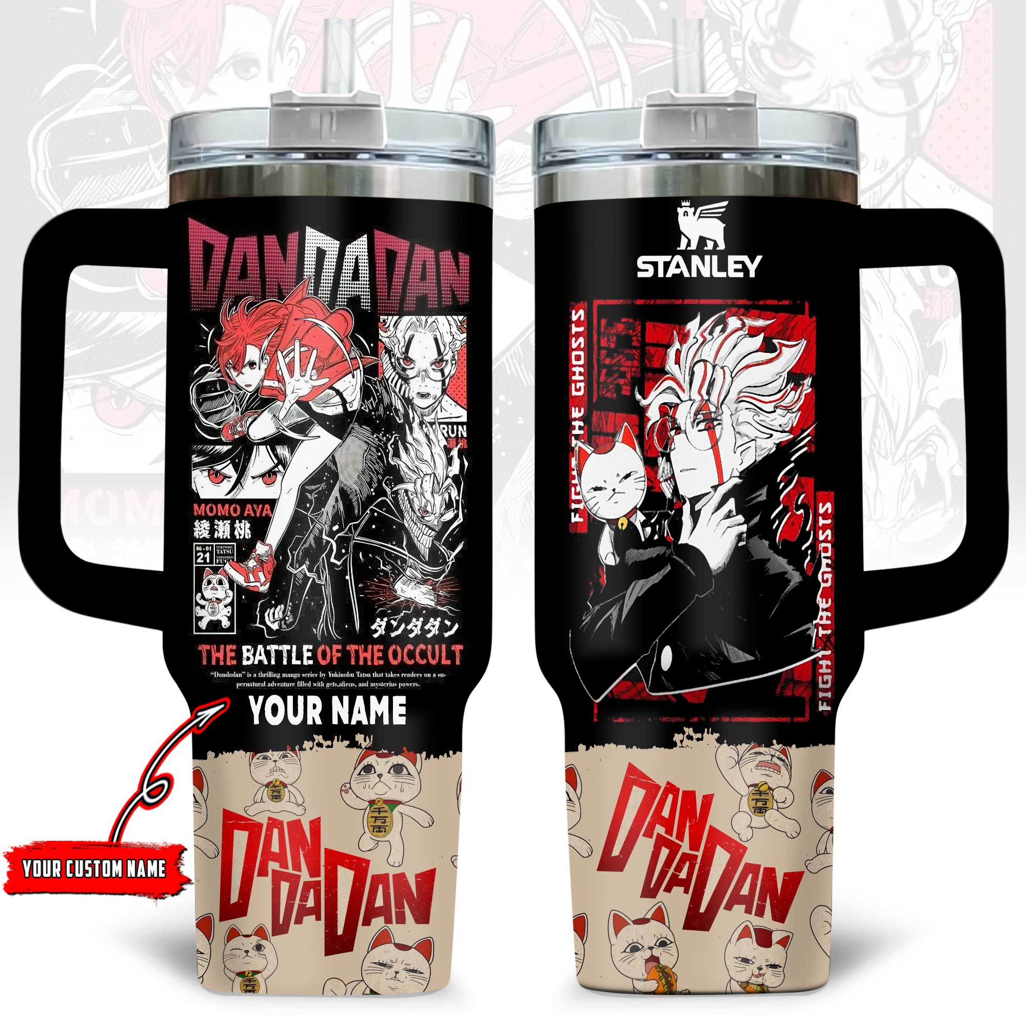 Dandadan Anime Custom Stanley Cup 40 oz 30 oz Tumbler With HandleTVC230192