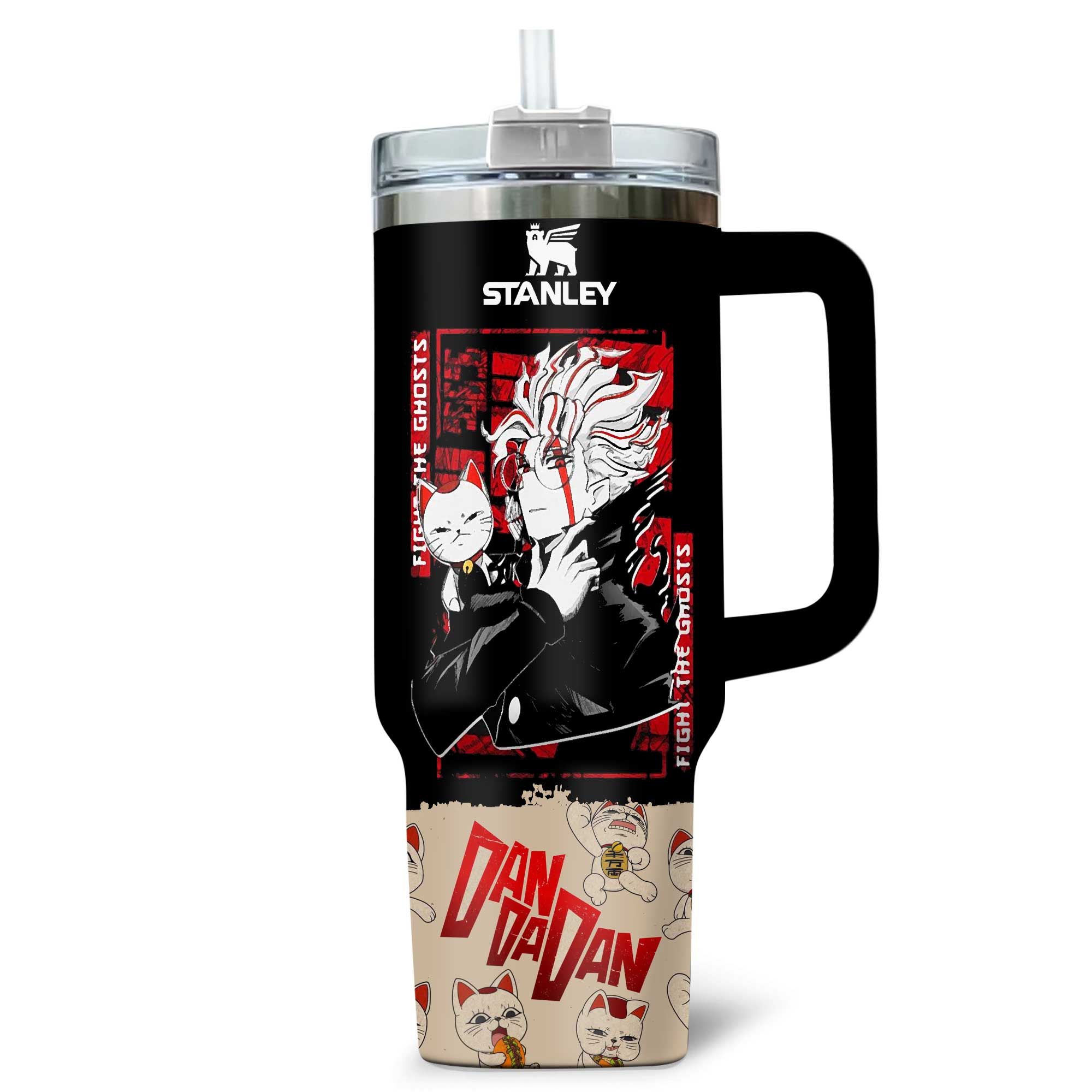 Dandadan Anime Custom Stanley Cup 40 oz 30 oz Tumbler With HandleTVC230192 - Image 3