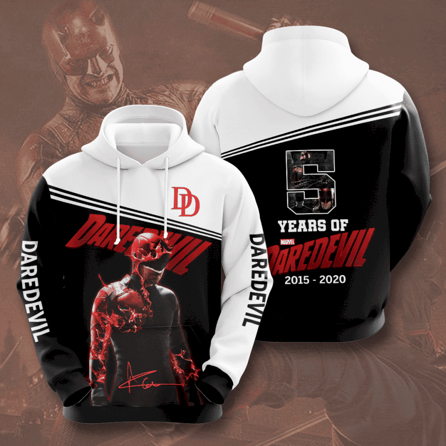 Daredevil 3D All Over Print Hoodie, Zip Hoodie